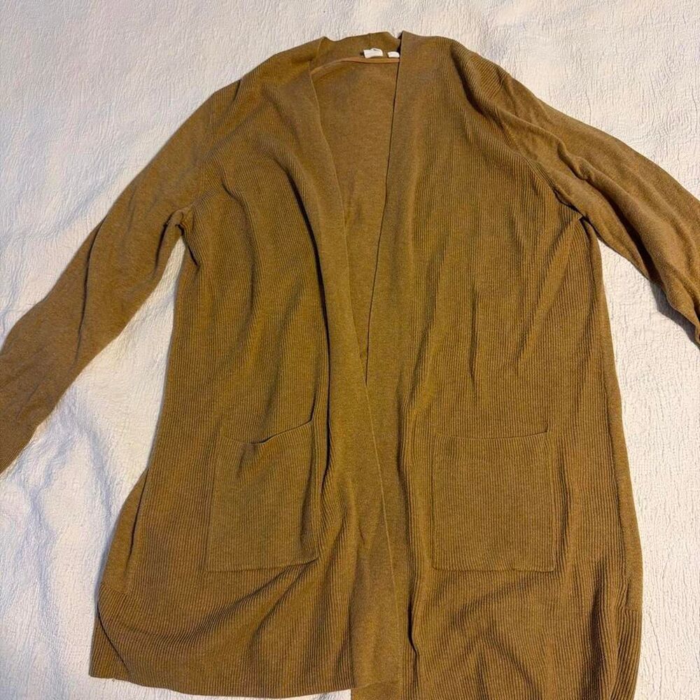 Gap Women's Brown and Khaki Cardigan